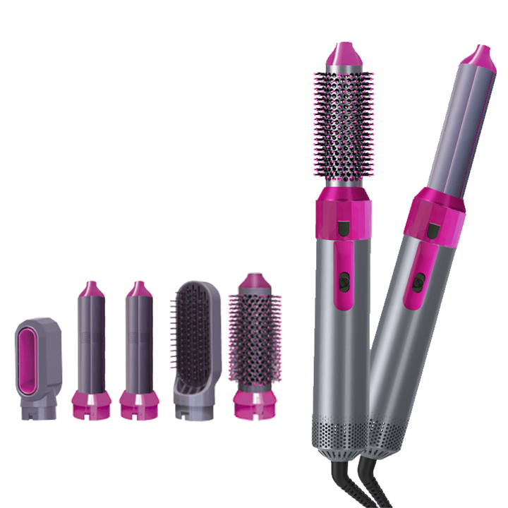 5-in-1 Hot Air Brush Styler with Ionic Technology