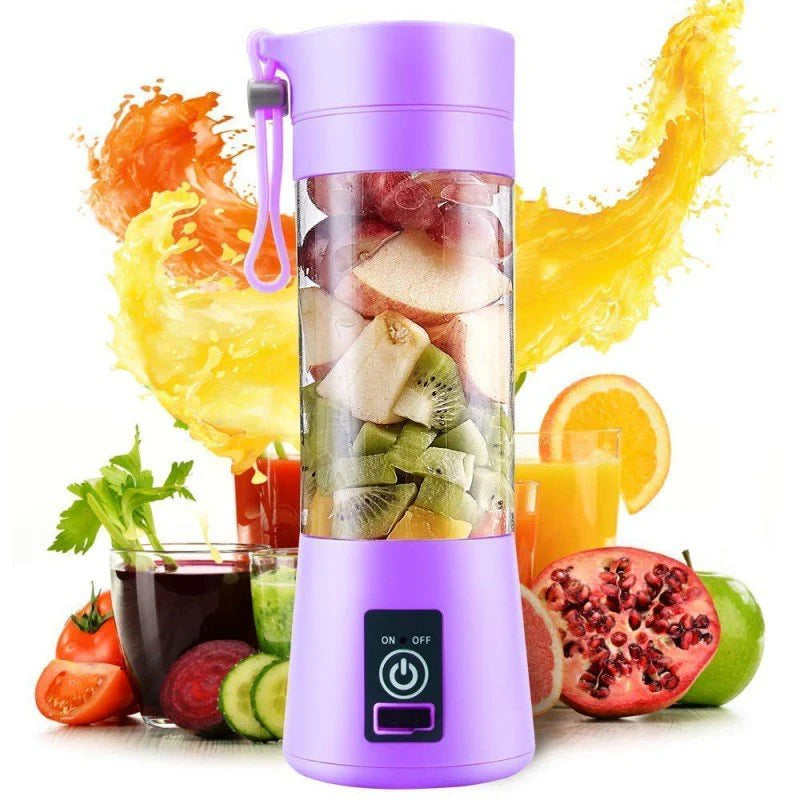 Portable USB Rechargeable Juicer Blender for Smoothies & Shakes
