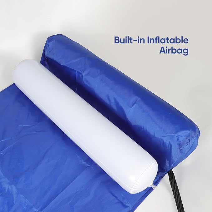 Inflatable Pool Float Lounger — Adjustable Floating Chair for Adults