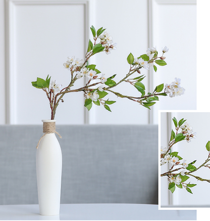 Modern Ceramic Vase with Artificial Flowers – Elegant Home Décor Arrangement
