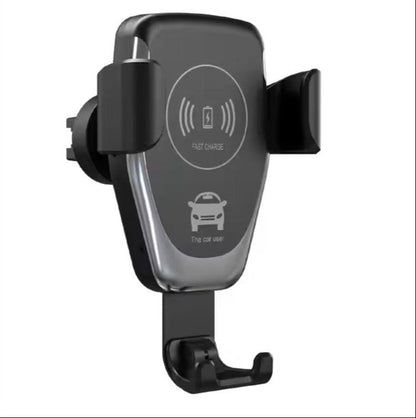 Auto-Clamping Wireless Car Charger – 10W Fast Charging, Infrared Sensor Mount