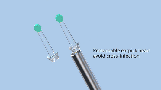 Earwax Removal Kit – Smart Visual Ear Cleaning Tool with HD Camera & Wi-Fi