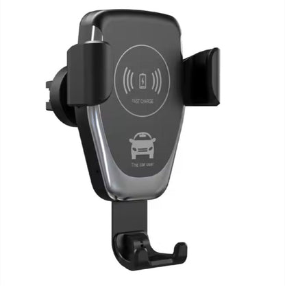 Auto-Clamping Wireless Car Charger – 10W Fast Charging, Infrared Sensor Mount
