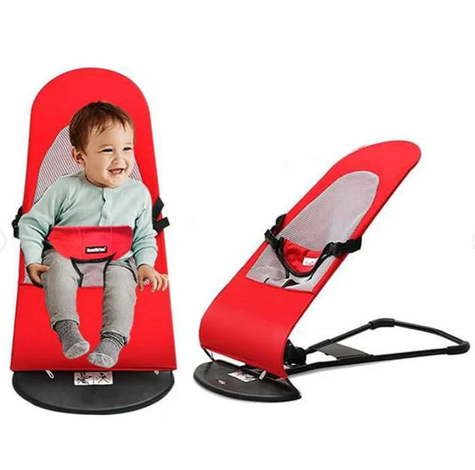 Foldable Soft Baby Bouncing Chair with Toy Bar