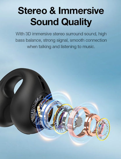 Bone Conduction Headphones – Bluetooth 5.0 | IPX5 Waterproof | 8D Sound