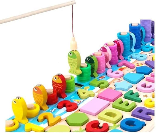 BrainBuilders Kids Learning Board | 5-in-1 Educational Toy