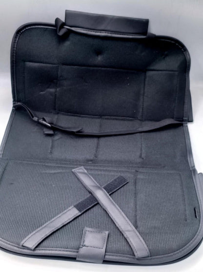 Premium PU Leather Car Seat Back Organizer – Multi-Pocket Storage