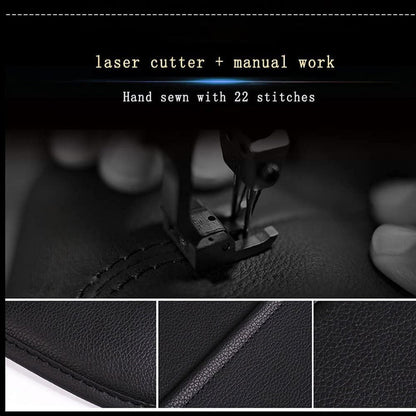 Premium PU Leather Car Seat Back Organizer – Multi-Pocket Storage