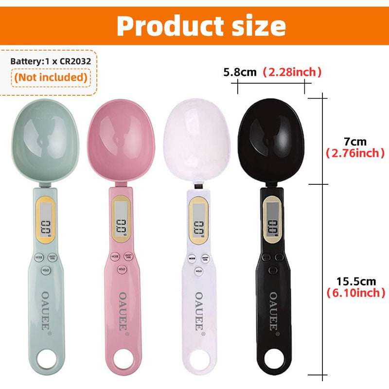 Digital Spoon Scale – Precision Mini Kitchen Scale 500g/0.1g