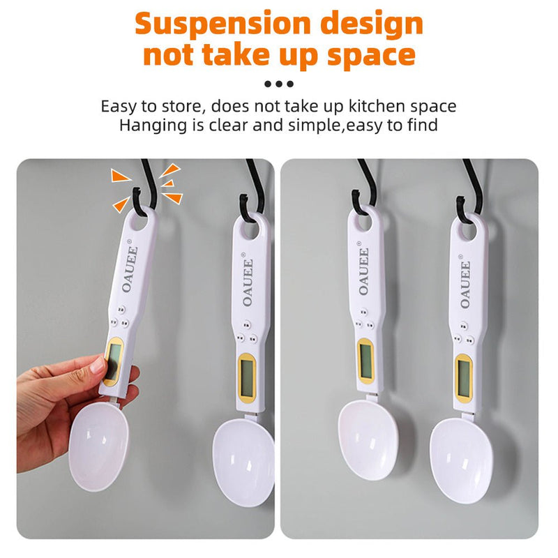 Digital Spoon Scale – Precision Mini Kitchen Scale 500g/0.1g