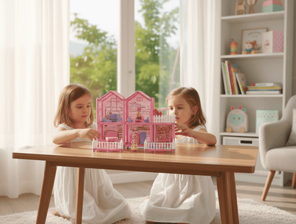 The Villa Garden Coloring Dollhouse