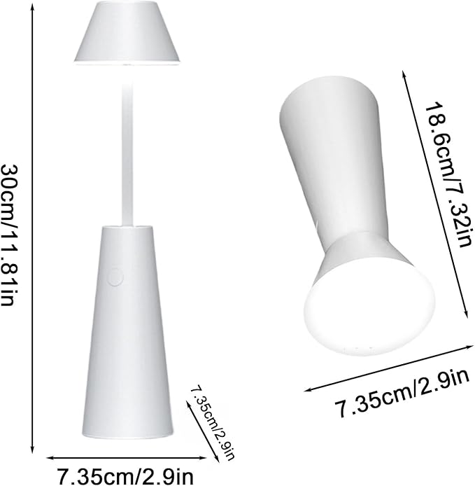 Extendable LED Table Lamp – Rechargeable Multi-Function Desk Light