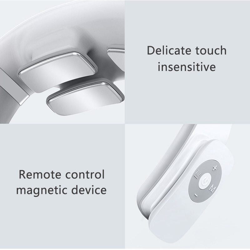 Jeeback G3 Cervical Neck Massager – جهاز مساج الرقبة | TENS Pulse Heat Therapy UAE