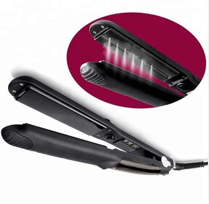 Hair Steam Straightener – Ceramic Plates & Moisture Infusion