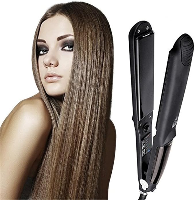 Hair Steam Straightener – Ceramic Plates & Moisture Infusion