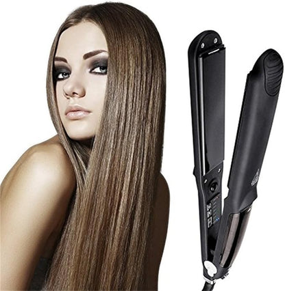 Hair Steam Straightener – Ceramic Plates & Moisture Infusion