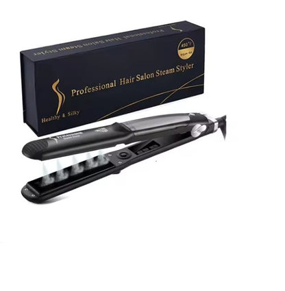 Hair Steam Straightener – Ceramic Plates & Moisture Infusion