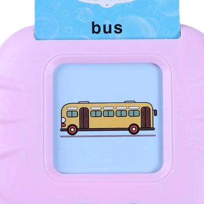 Kids Flash Cards Learning Machine – 112 Word Cards with Sound