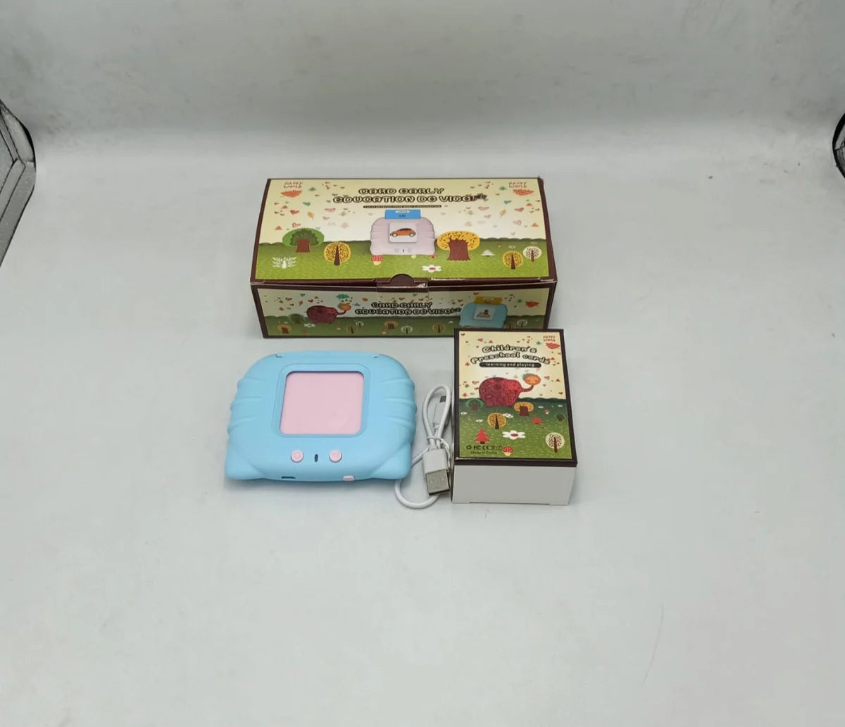 Kids Flash Cards Learning Machine – 112 Word Cards with Sound