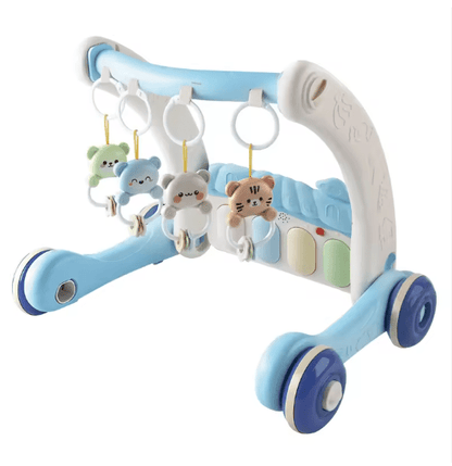 2-in-1 Baby Gym & Walker with Music and Lights