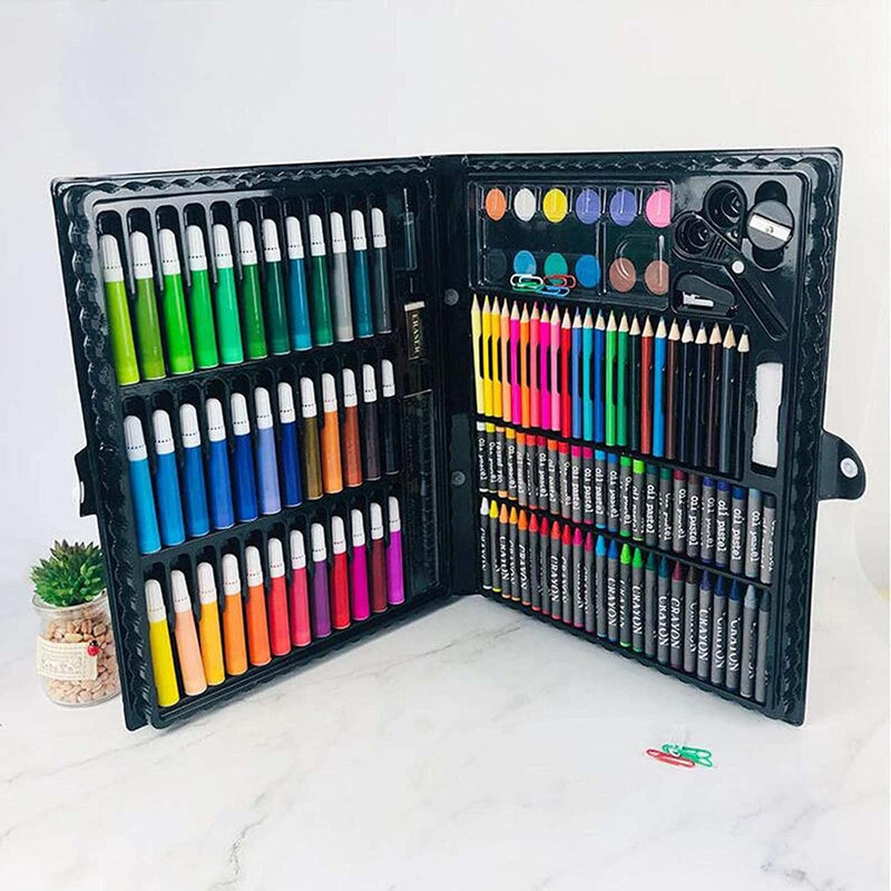 150-Piece Complete Art Set for Kids | Markers, Crayons, Pastels & More