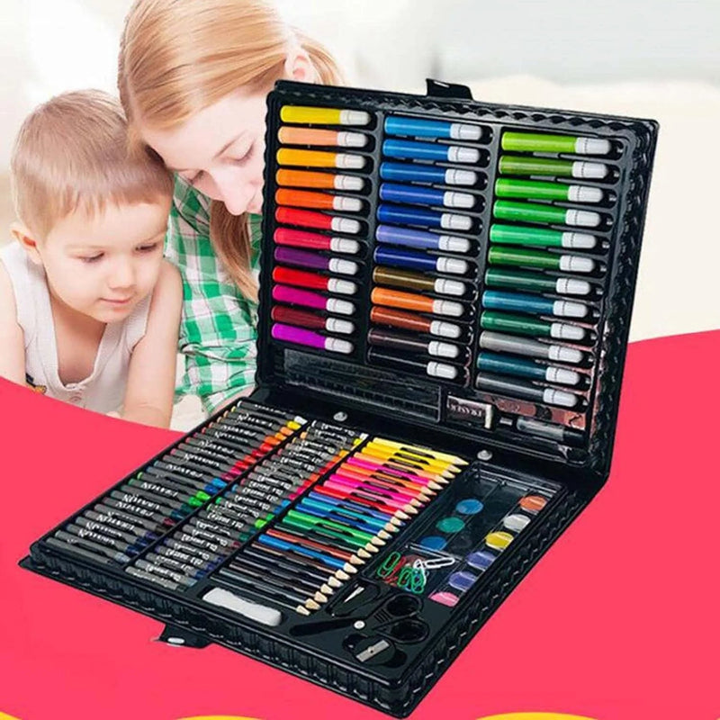 150-Piece Complete Art Set for Kids | Markers, Crayons, Pastels & More