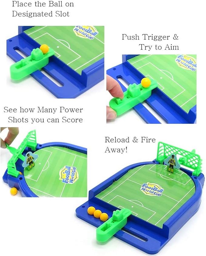 Mini Football Flick & Score Game for Kids