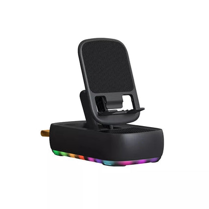2-in-1 Mobile Phone Holder with Wireless Speaker – Model F15