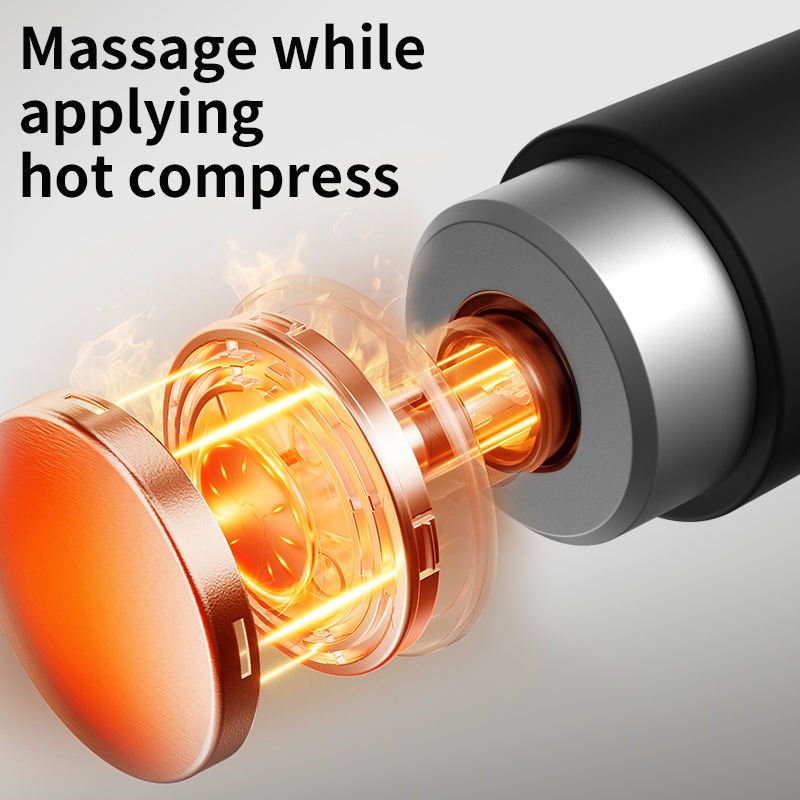 Heat & Freeze Massage Gun with 4 Heads – FH-820