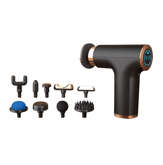 Heat & Freeze Massage Gun with 4 Heads – FH-820