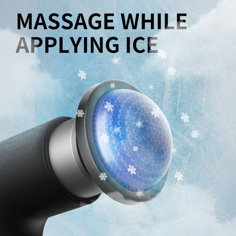 Heat & Freeze Massage Gun with 4 Heads – FH-820
