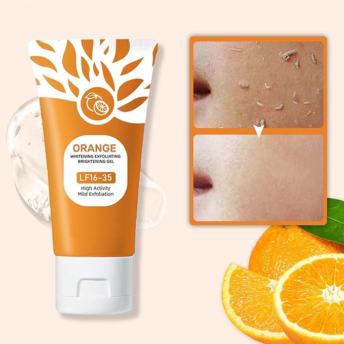 Orange Brightening Exfoliating Gel – Glow & Radiance Skin Care