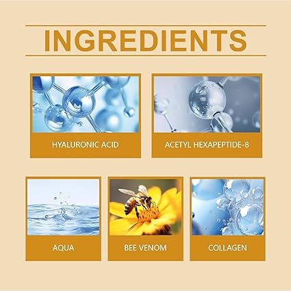 OUHOE Bee Venom Botox Wrinkle Cream – Anti-Aging & Firming Treatment