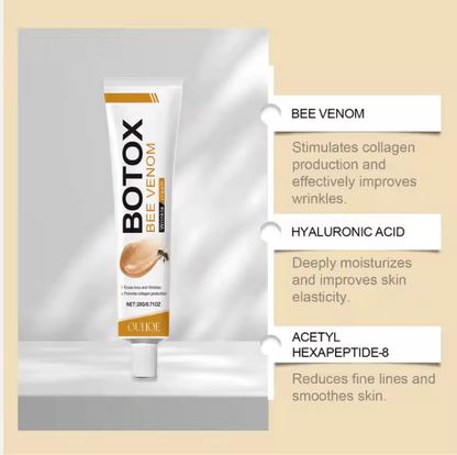 OUHOE Bee Venom Botox Wrinkle Cream – Anti-Aging & Firming Treatment