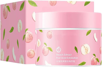 Peach Firming Body Scrub – Natural Exfoliating & Brightening Sugar Scrub