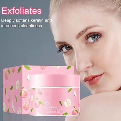 Peach Firming Body Scrub – Natural Exfoliating & Brightening Sugar Scrub