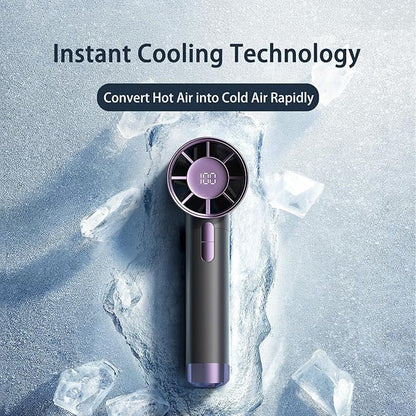 Ice Wind FS-20 — Portable Hurricane Handheld Fan | Cool Air Wherever You Go