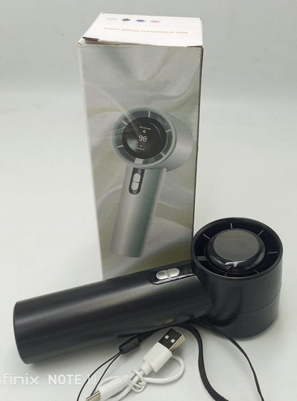 Ice Wind FS-20 — Portable Hurricane Handheld Fan | Cool Air Wherever You Go