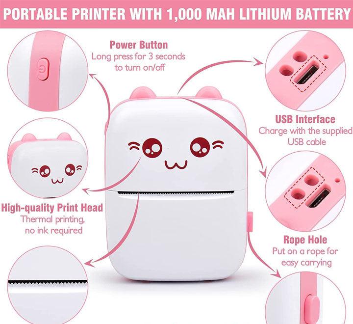 Multifunctional Portable Thermal Printer