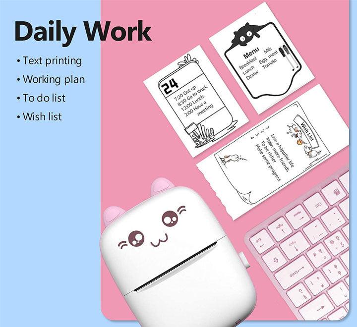 Multifunctional Portable Thermal Printer