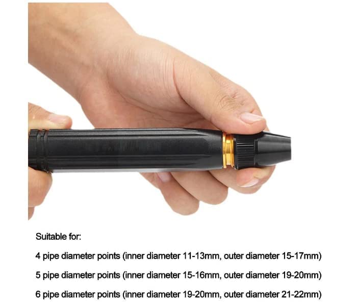 Heavy Duty Brass Garden Hose Nozzle – Multi-Pattern Sprayer