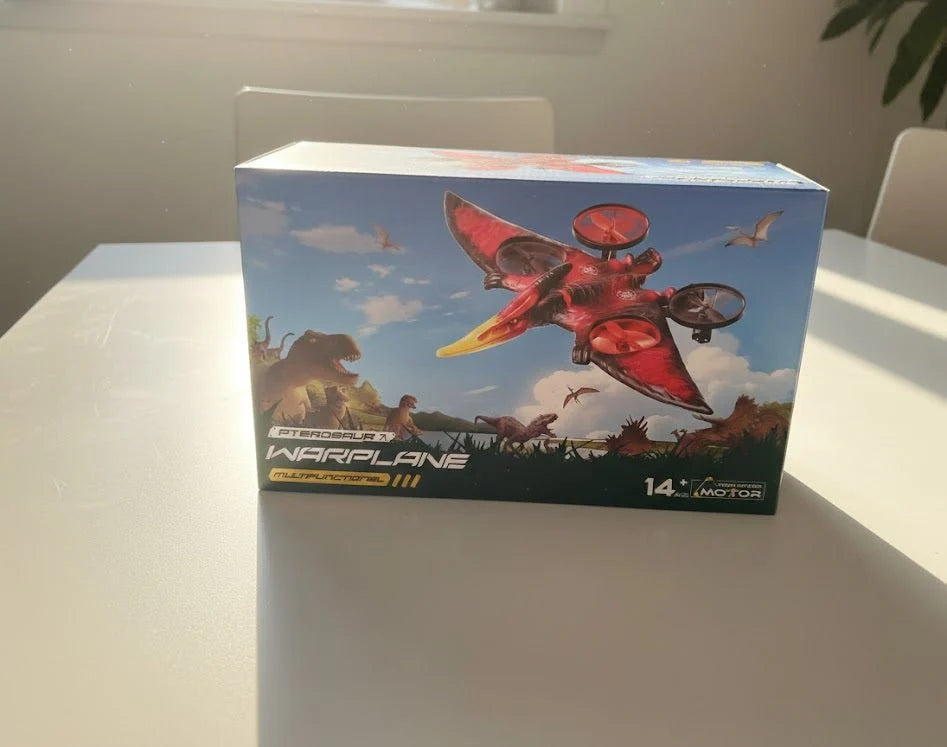 Pterosaur Warplane – Remote Control Flying Dinosaur Drone for Kids & Adults
