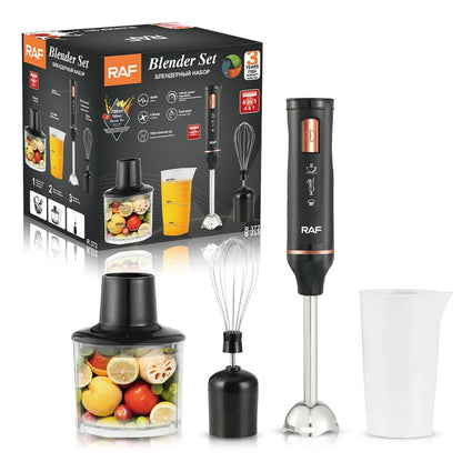 RAF 4-in-1 Hand Blender Set – 1200W, 700ml