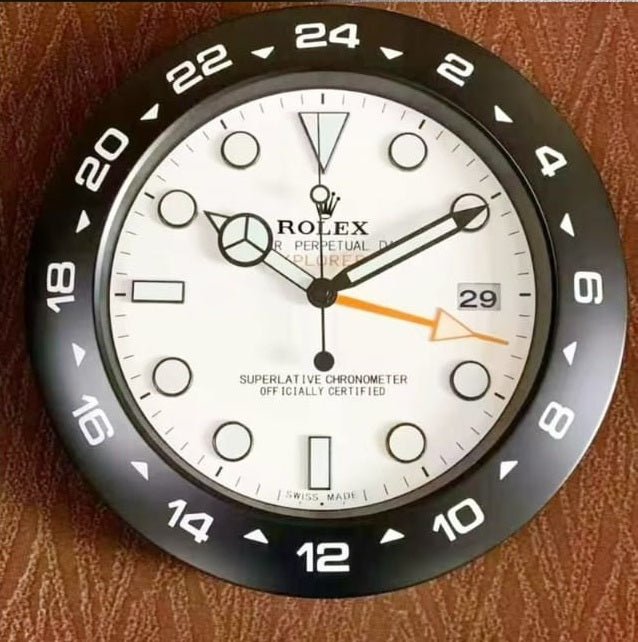 Explorer II–Inspired Luxury Wall Clock