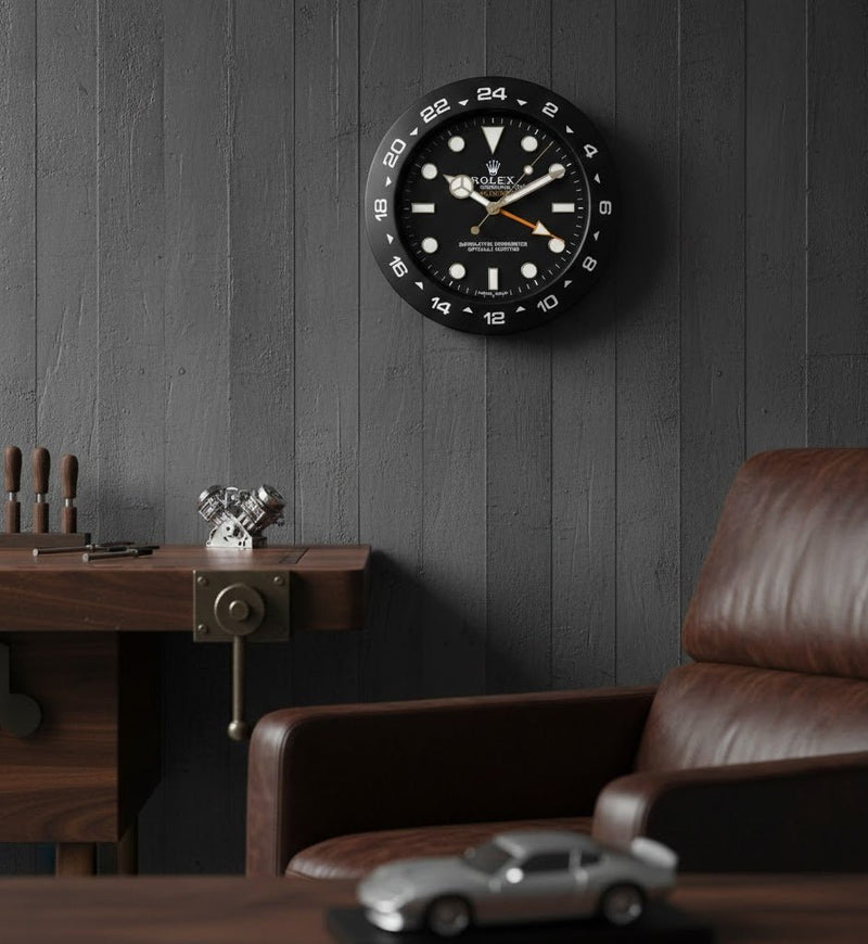 Explorer II–Inspired Luxury Wall Clock