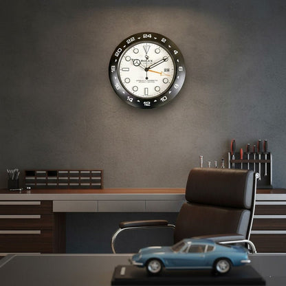 Explorer II–Inspired Luxury Wall Clock