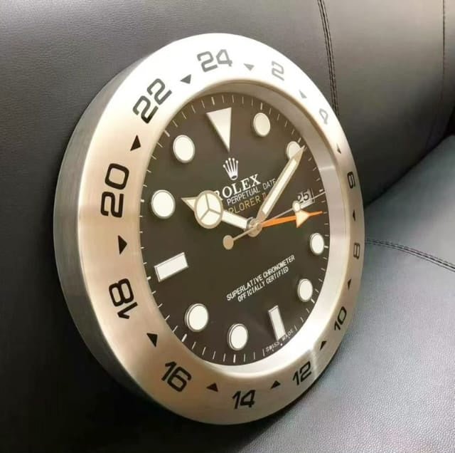 Explorer II–Inspired Luxury Wall Clock