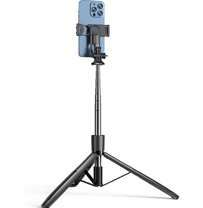 SF13 Selfie Stick Tripod – Extendable to 158cm with LED Light Support