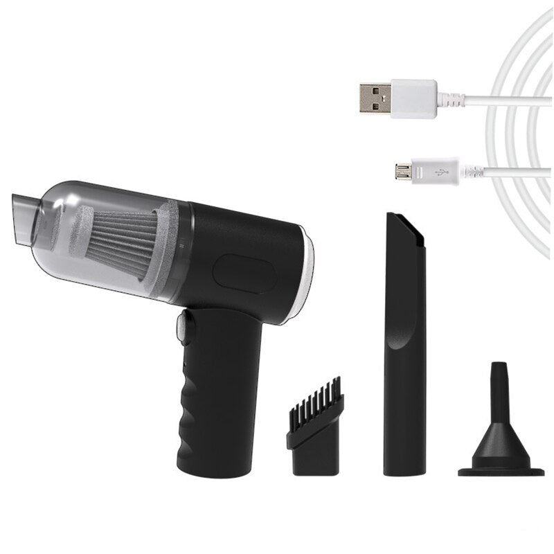Portable Handheld Vacuum & Blower – Car & Home Multi-Surface Cleaner