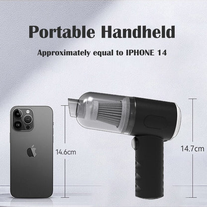 Portable Handheld Vacuum & Blower – Car & Home Multi-Surface Cleaner